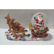 Artesanía decoración de globos de agua y nieve de Navidad images