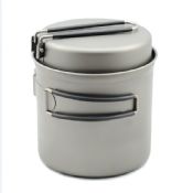 1100ml titanium outdoor cookware pot images