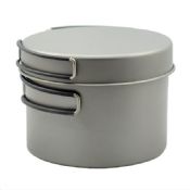 1300ml elegant titanium cookware set images