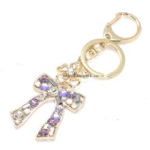 Mode Bowknot Schlüsselanhänger Logo Werbe 2016 Strass Schlüsselanhänger images