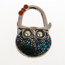 Mode metal foldbar ugle formet håndtaske indehaveren images