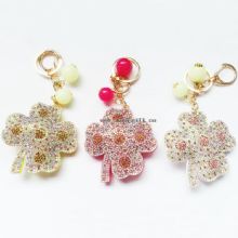 Mobile Keychain maker latest keychains four leaf shape for girls images