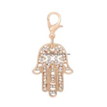 Wholesale hand shape rhinestone keychain promotional gifts images