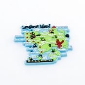 2016 fashion home decoration custom malaysia map pvc fridge magnets images