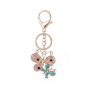 Butterfly rhinestone keychains new promotional gift items 2015 custom keychain images