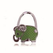 Elephant shaped bag hook for promotional gift images