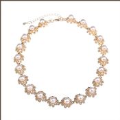 Factory hot sale pearl ring necklace images