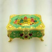 Fashion Wedding Gift Metal Jewelry Box Gift Box images