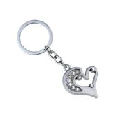 Hot selling heart keychain cheap wholesale keychains custom logo key chain images