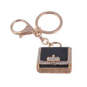 Nouveaux cadeaux porte-clés personnalisé sac metal keychain hangbag voiture trousseau images