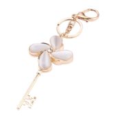 Promotional key shape keychain custom bling key chain images