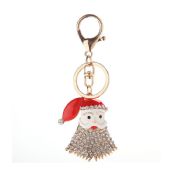 Santa Claus Navidad llavero keychain del rhinestone images