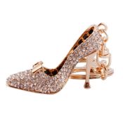 Trendige heißen verkaufen Gegenstände high heels Schuh Keychain Bling Strass keychain images