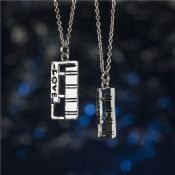 Trendige Silber Halskette aus Metall, einfachen Stil Halskette Großhandel images