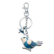 Gros oiseau porte-clés fantaisie strass keychain porte-clefs belle fabricants images