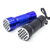 21 LEDs uv led flashlight images
