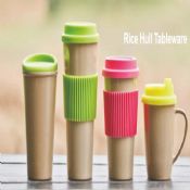 Custom rice hull milk mugs and cups images
