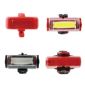 ABS Silicone PC 0.5W Bicycle light small picture