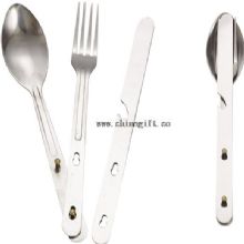 3 in 1 spoon knife and fork set +freight images