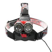10W 600lm cheap powerful battery led headlamp images