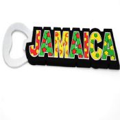 Jamaica plástico Souvenir personalizado barato de la cerveza botella abridor Hardware images