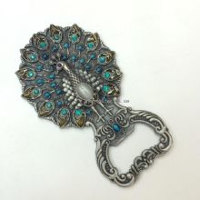 Peacock Metal Bottle Opener images