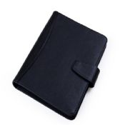 leather Folio A4 Size Ring Binder with Phone Pocket images