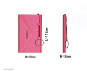 slim leather material 4000mah images