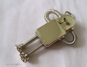 robot shape Bulk 4gb metal usb disk images