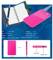 Slim power bank usb 4000mah images