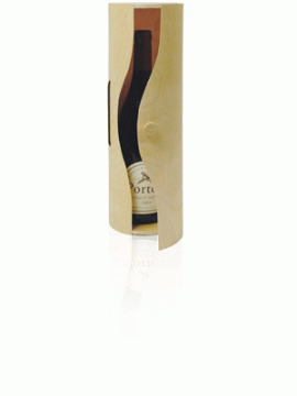 Wooden Wine Tube Packaging
