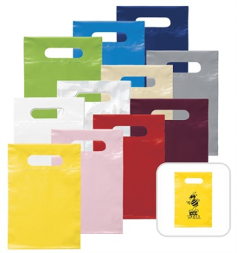 Small Die Cut Plastic Bag