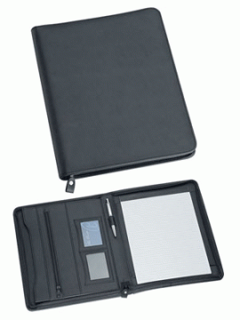 A4 Zippered Compendium