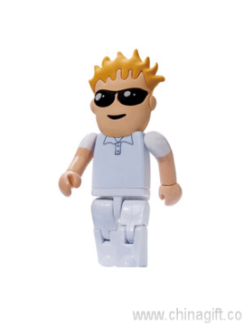 Rubber Head Standard USB People