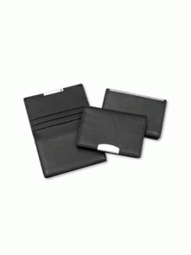 Classic Leather Business Card Holder