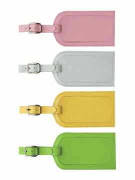 Coloured Luggage Tag