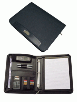 A4 Zippered Portfolio
