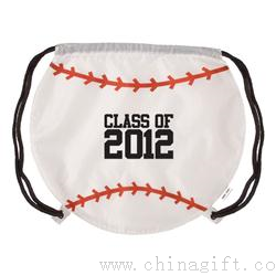 Baseball Drawstring Backpack Cinch Bags