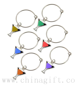Wine Charms - Cocktail Glass Shape