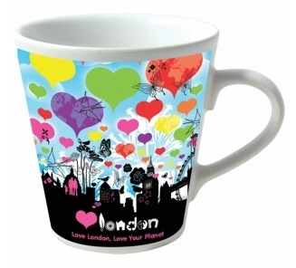 Personalised V Shape Mug