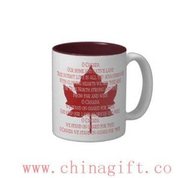 Canada Anthem Cup Souvenir Coffee Cup Canada Mug