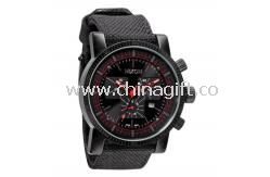 Set de regalo de reloj de diseño clásico hombres azules