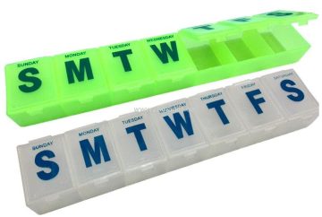 Detachable 7case medicine box 7 day pill box