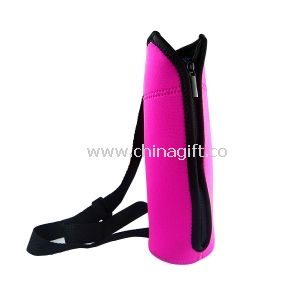 Neoprene vacuum flask pocket to keep warm or cool