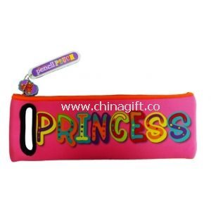 Pencil tote bag holder with colorful printing and quality stitching