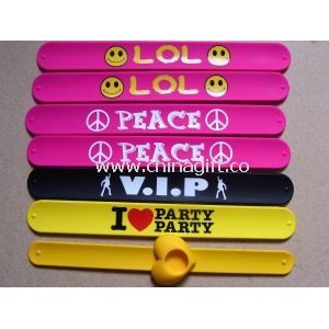 Colorful Slap Sports Silicone Bracelet