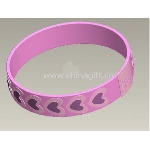 Silikon-Armbänder für Sporter
