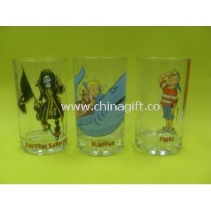 8oz / 240ml Clear Drinking Glass Cup With Beautiful Logo