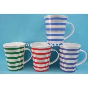 Ceramic decal mug in new bone china