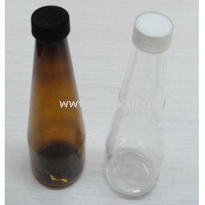 OEM 330ML Custom Made Vacuum airless PET Cosmetic Jars With Caps